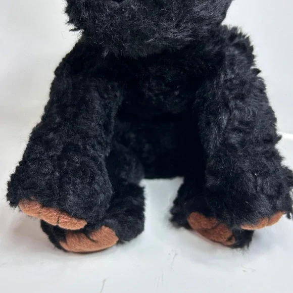 Ty Classic Pepper Black Puppy Dog 1996 Vintage Large Plush Retired 10" Stuffed - Picture 3 of 11